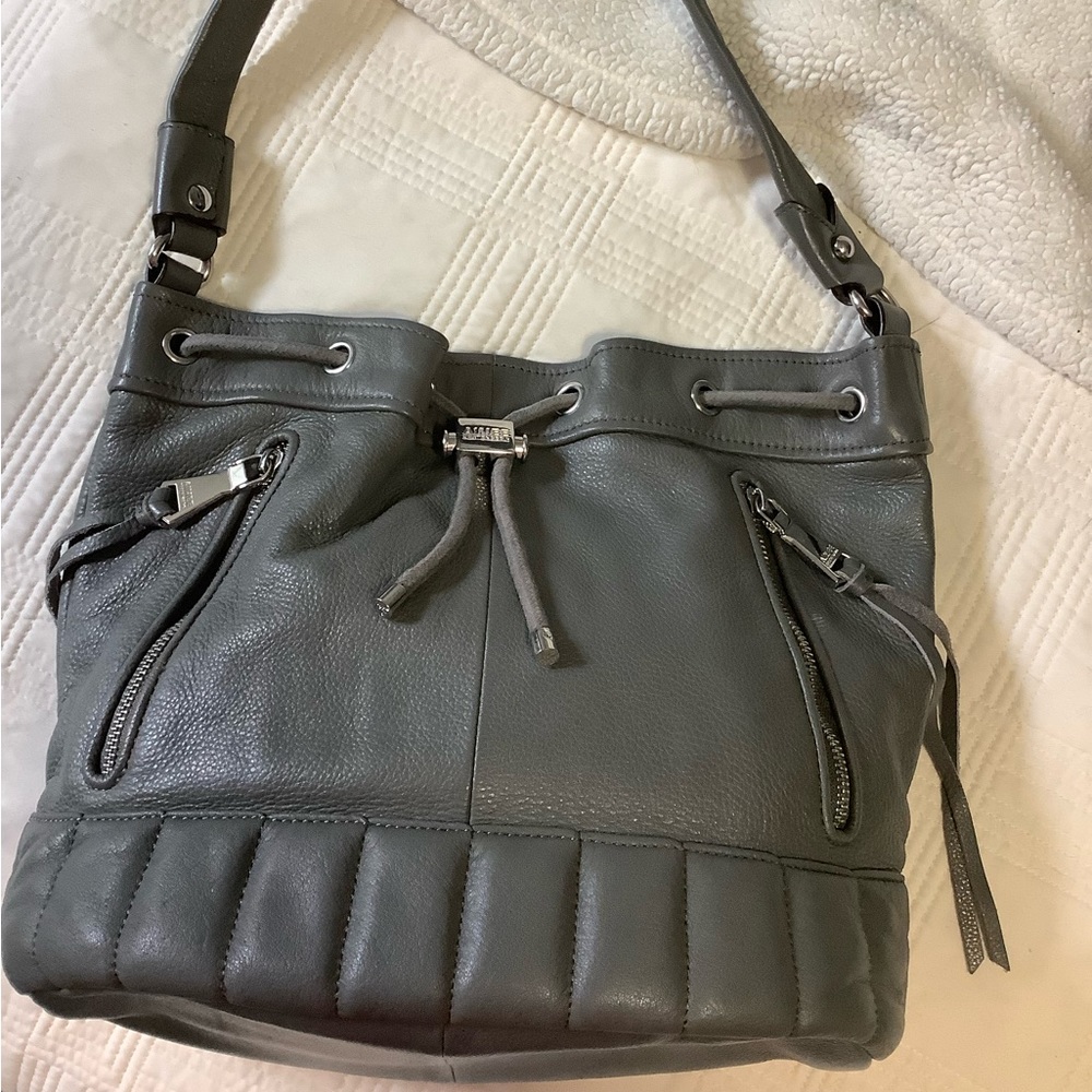Aimee Kestenberg genuine leather bucket bag hobo